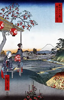 Японская Чайная Винтажная Художественная Печать Холст Плакат Для Декора Гостиной Домашняя Настенная Картина