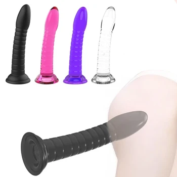 Анальный фаллоимитатор для взрослых Gode Penis Horse Dilido Жидкий силикон Sexo Porno Секс-игрушки Реалистичный Огромный фаллоимитатор для женщины