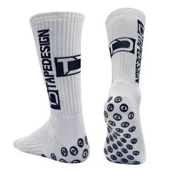 Футбольные носки, новинка 2023 года, Профессиональные противоскользящие мужские носки для верховой езды, велосипедные Спортивные носки, нейлоновые Дышащие чулки для бега TC и sox